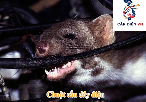 Chuột cắn dây điện_Capdienvn