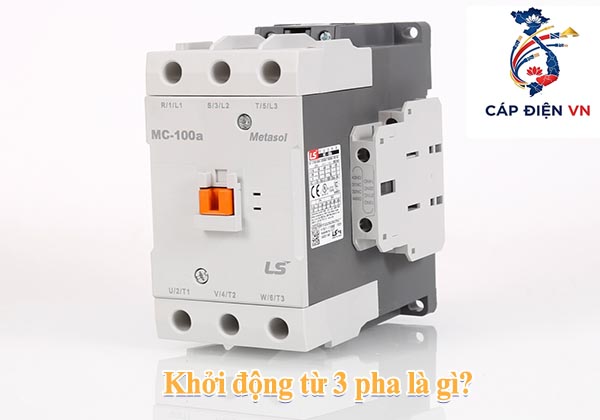Khởi động từ 3 pha là gì_Capdienvn