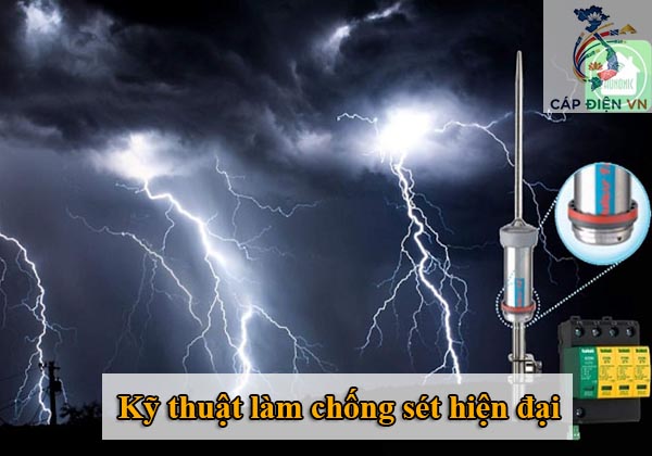 Kỹ thuật làm chống sét hiện đại_Cáp điện VN