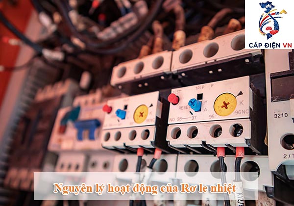 Nguyên lý hoạt động của Rơ le nhiệt