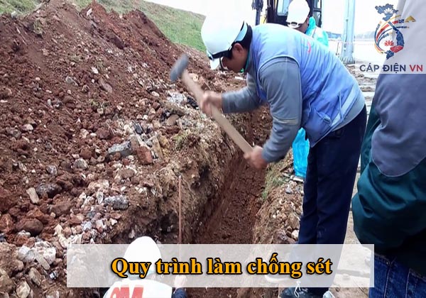 Quy trình làm chống sét