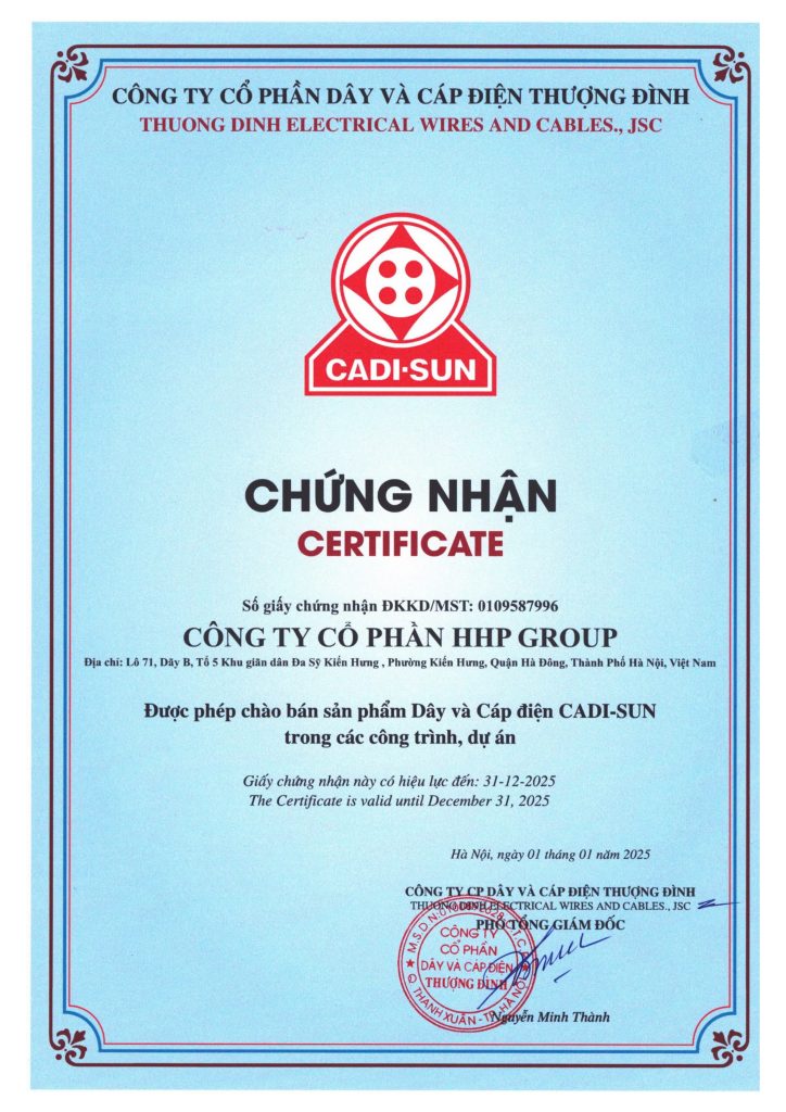 chứng nhận đại lý CDS 2025