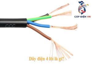 Dây điện 4 lõi là gì_Capdienvn