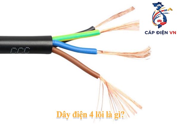 Dây điện 4 lõi là gì_Capdienvn