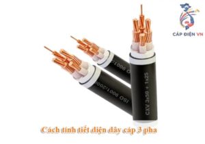 Cách tính tiết diện dây cáp 3 pha