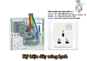 Ký hiệu dây nóng lạnh
