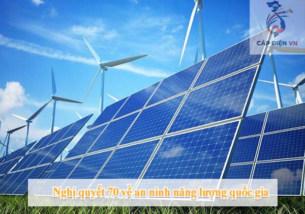 Nghị quyết 70 về an ninh năng lượng quốc gia